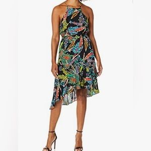 Anthropologie Plenty by Tracy Reese dress women Sz#L astmmetric slip NWT (179$)